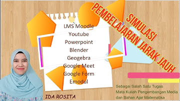 Simulasi Pembelajaran Jarak Jauh Menggunakan LMS Moodle