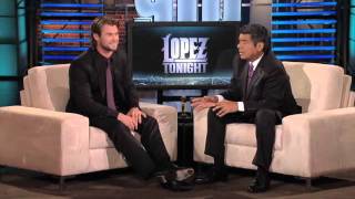 Chris Hemsworth at Lopez Tonight