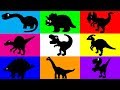 Dinosaurs for kids, Dinosaurs Learn Name and Sounds, Jurassic World Puzzle Animation for Children