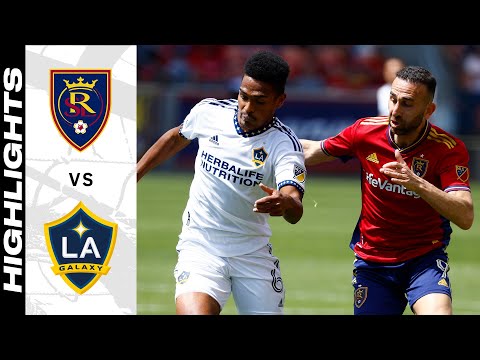 Real Salt Lake Los Angeles Galaxy Goals And Highlights