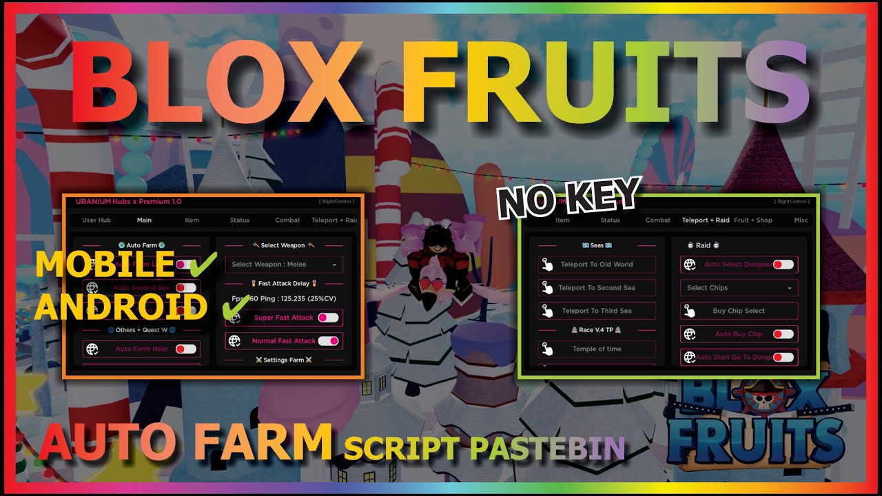 URANIUM HUB Blox Fruits Mobile Script