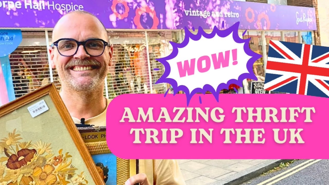 🇬🇧 AMAZING THRIFT TRIP IN THE UK | Peterborough, Cambridgeshire 