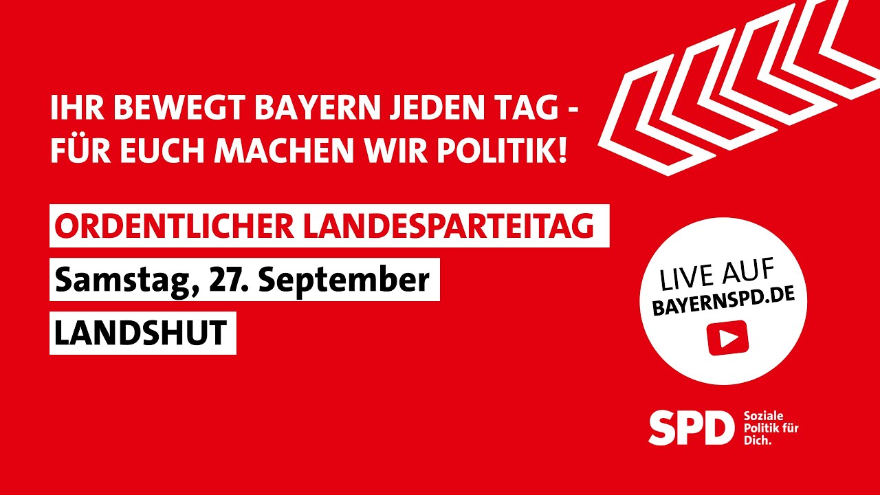 75. Ordentlicher Landesparteitag 2025  —  Tag 1