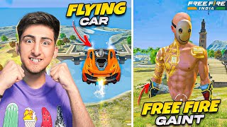 Flying Car And Gaint In Free Fire😍😱- Free Fire India