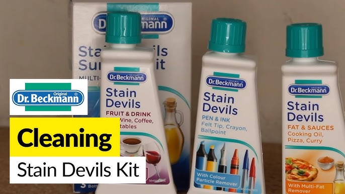 Removing a Makeup Stain w/Carbona Stain Devils #cleaning #cleantok #st