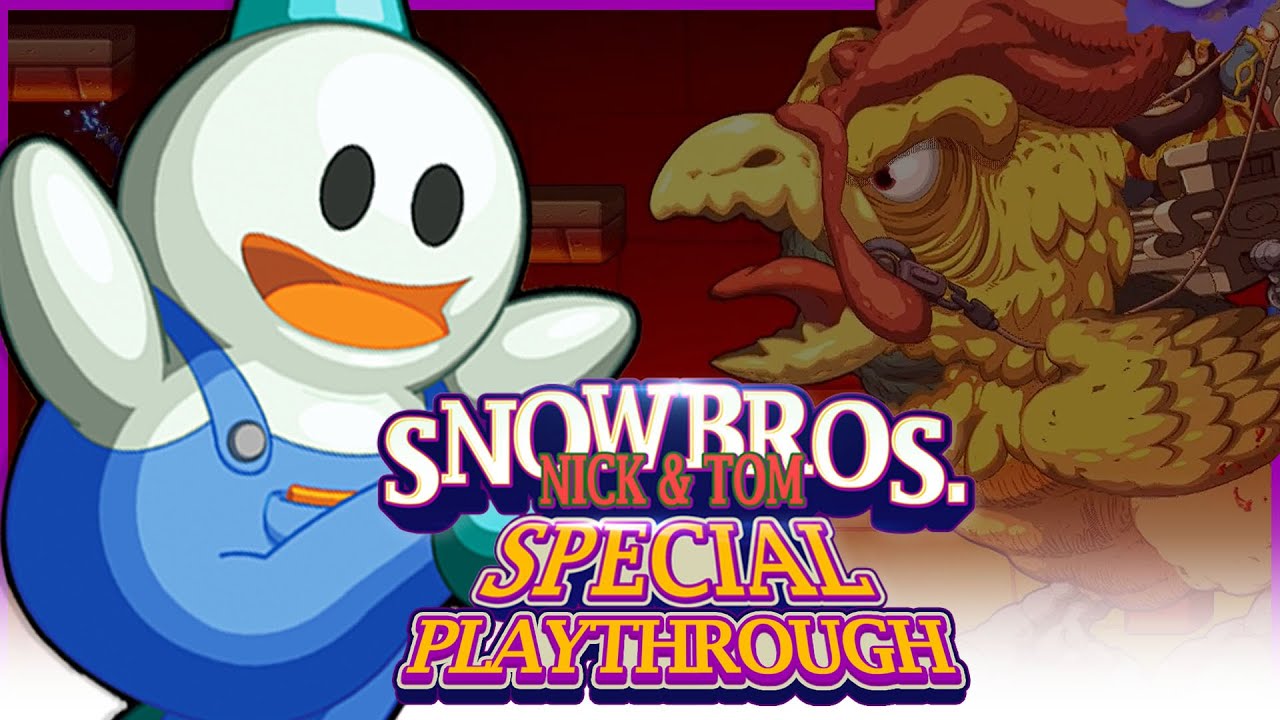 Snow Bros Special - Playthrough - Normal - No Commentary - YouTube