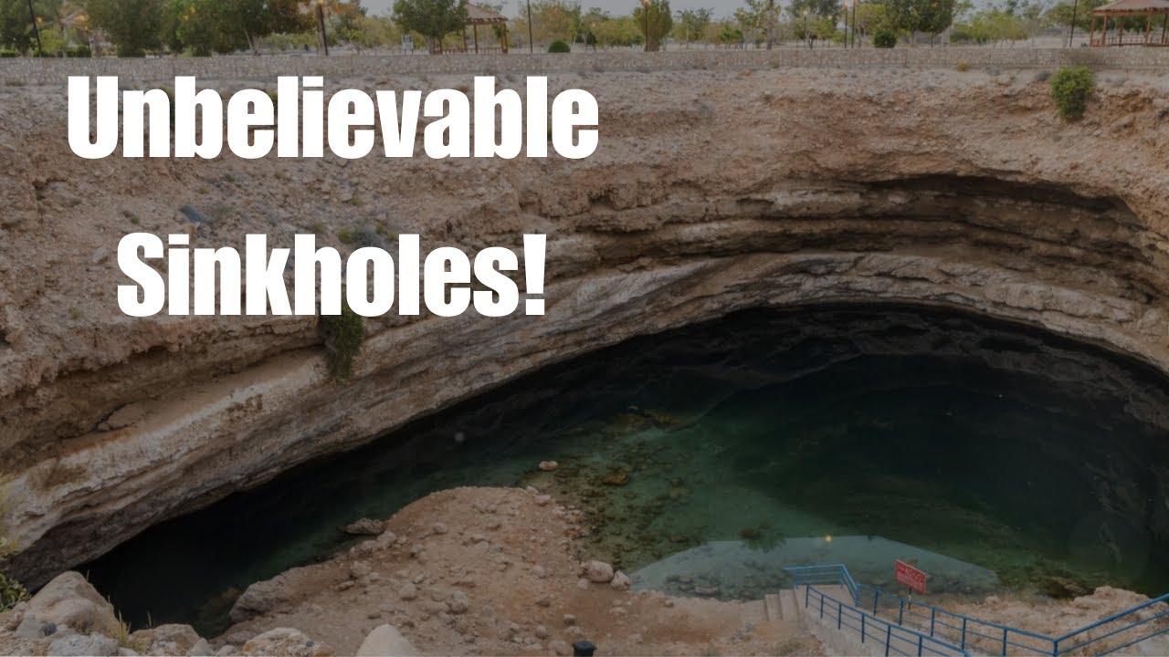 Top 10 Biggest Sinkholes That Will Blow Your Mind! YouTube