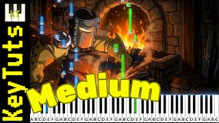Of Devious Machinations Shovel Knight - Medium Mode Piano Tutorial Synthesia