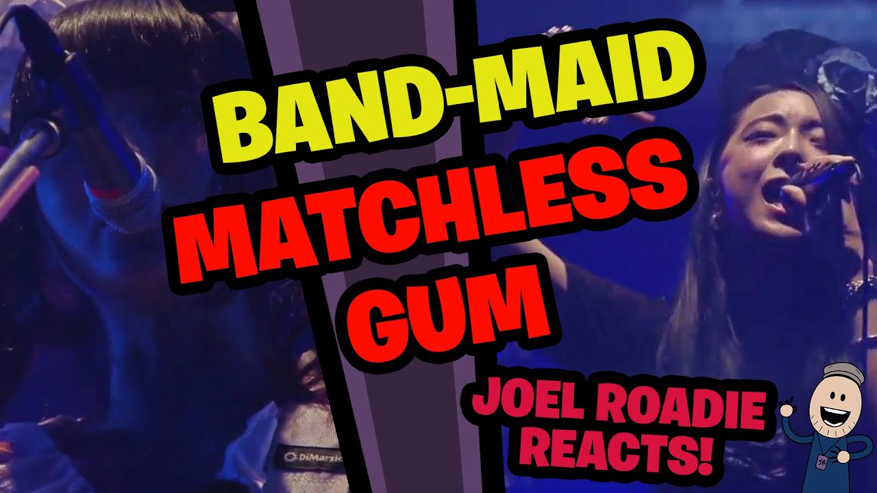BAND-MAID | Matchless Gum (Live) - Roadie Reacts