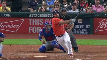 TEX@HOU: White extends lead with RBI single