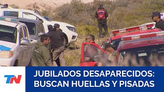 Amplían la búsqueda de los jubilados desaparecidos en Chubut: policía rastrilla cerca de una ruta