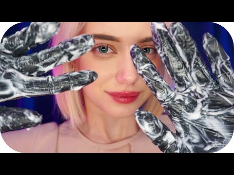 🧴 УСПОКАИВАЮЩИЕ ПЕРЧАТОЧКИ АСМР 🧼 липкие, влажные, сухие, мыльные звуки в перчатках