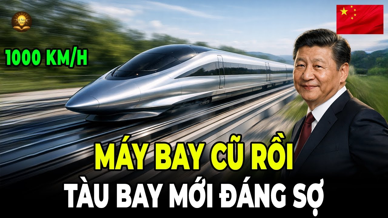 Tàu Cao Tốc Mới Của Trung Quốc Nhanh Hơn Cả Máy Bay Khiến Thế Giới Sốc
