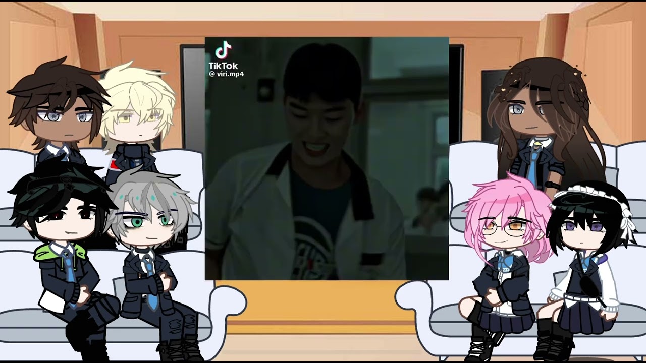 ALNST HS!AU react to Luka & Hyunwoo as Si-Eun & Su-Ho | INTRODUCTION | ALNST x WHC1/2