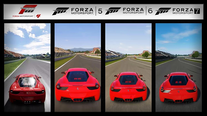 How different are the Forza Motorsport Games?