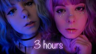 ASMR | 3 HOURS layered "shh, relax, go back to sleep" personal attention & soft whispering - rain screenshot 2