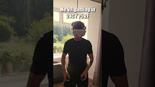 VR Gaming in UK Heatwave be like... 😂😂