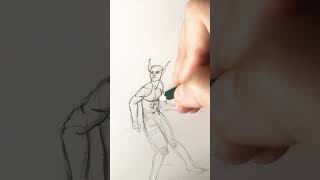Dark Elf Drawing Tutorial
