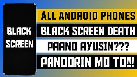 Fix ANY Android Black Screen Death in 2 Minutes - You Won
