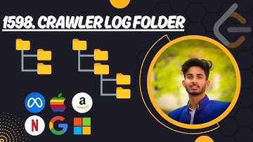 1598. Crawler Log Folder | 2 Approach | Leetcode | Python - DSA