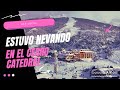 🔴 La primera nevada del año en la base del Cerro Catedral ❄️