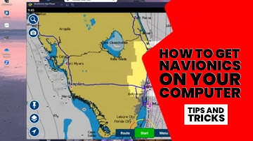Easiest way to run Navionics charts on a Computer!