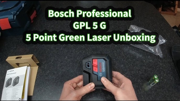 GPL 5, Laser d'alignement à cinq points à nivellement automatique