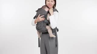 04【COMFO】対面だっこ（首すわり後）｜A.B.C - AIRBUGGY BABY CARRIER COMFO（エアバギー・ベビーキャリア コンフォ）