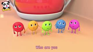 Five Color Candies Swimming Song   Colors Song, Learn Numbers   Nursery Rhymes   Kids Songs  BabyBus