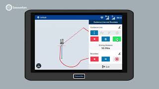 how to do boundary operation advanced mode only|#SVEAVERKEN #F100AutoSteeringSystem