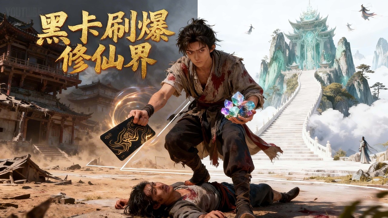 💥已完結💥《穿越修仙界：我的黑卡能刷無限靈石》首富穿越成修仙界受氣包，被村霸羞辱、長老坑騙？還好帶了無限靈石黑卡！無靈根又怎樣？用錢砸穿玄雲宗，仙門長老跪舔，仙子倒貼，從此修仙路一路開掛！