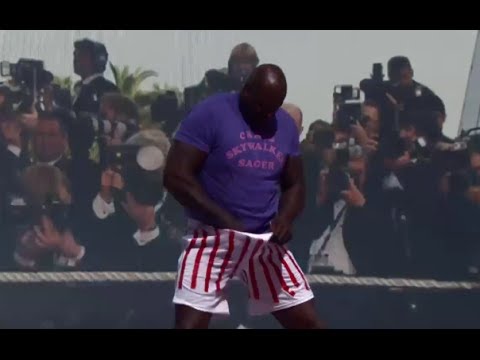 I actually have footage of me in a pink thong': Shaquille O'Neal