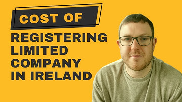 Cost of registering a limited company in Ireland