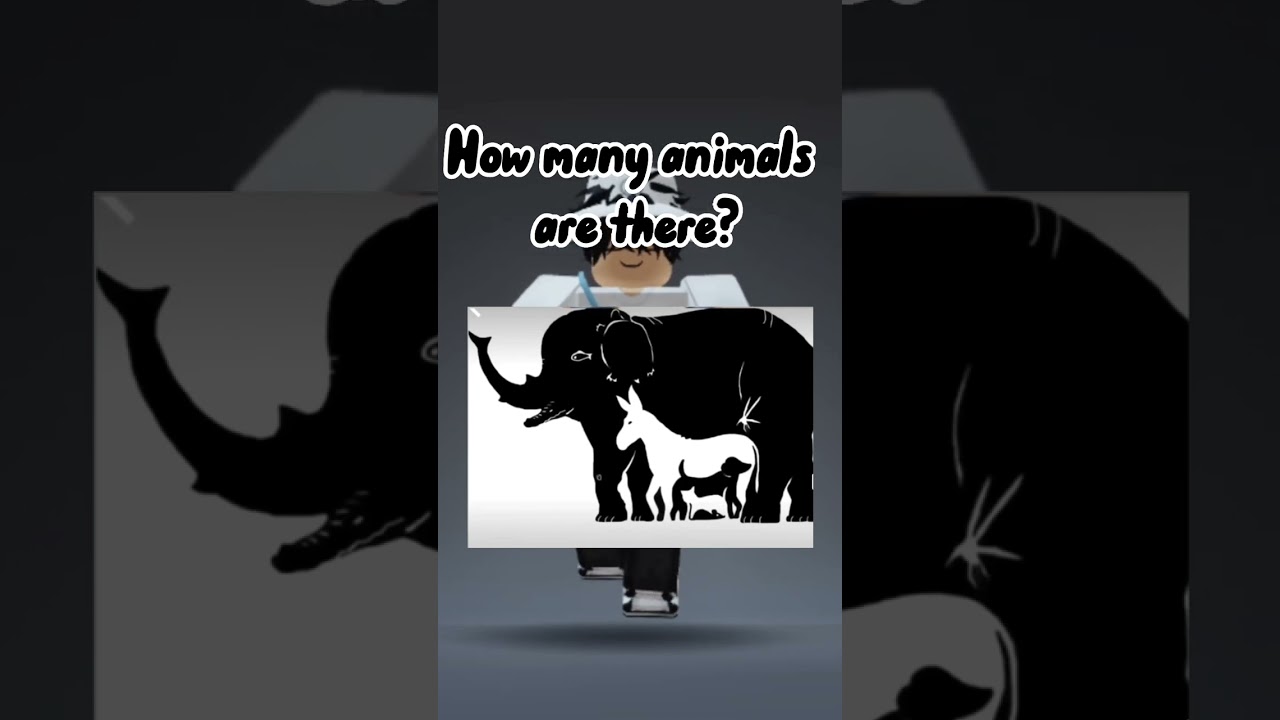 How Many Animals Are There shorts roblox Realtime YouTube Live View 