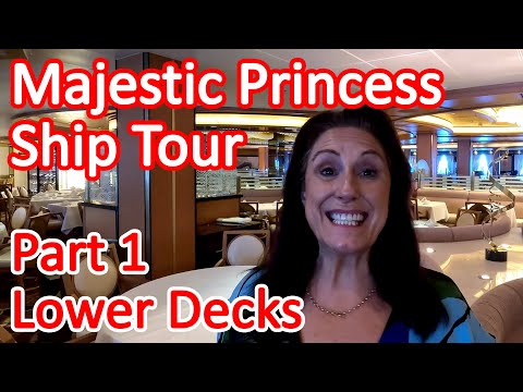 Majestic Princess Ship Tour - A Tour of the Lower Decks (5 to 7) on the Majestic Princess Video Thumbnail