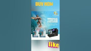 CASON CS6 Real 4K 30fps HD Dual Screen Action Camera for Vlogging with EIS+Gyro#viralvideo  #virl