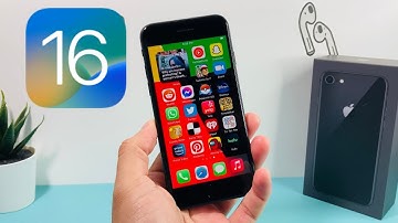 iOS 16 OFFICIAL on iPhone 8