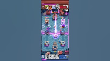 #lokjj Royal Recruits & Firecracker vs Electro Dragon & Cannon in Disturbed Graves Challenge