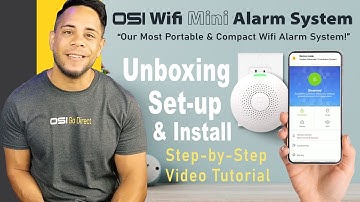 OSI Wi-Fi Mini Alarm - Unboxing, Set-up & Installation Video // Smart Life App  //OSI GO DIRECT
