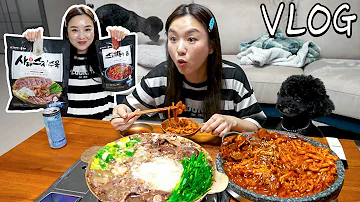 Released a product for the first time as a YouTuber... Welcome to Hamzy Food Talk 🤣ㅣHamzy Vlogㅣ햄지스지