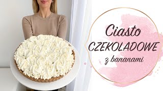 CIASTO CZEKOLADOWE z bananami bez pieczenia // ladycolour vlog