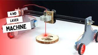 How I Made this Amazing CNC Laser Engraver | Arduino Project