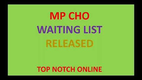 Mp cho waiting list released join our WhatsApp grp for pdf