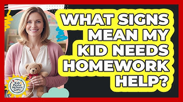 What Signs Mean My Kid Needs Homework Help?