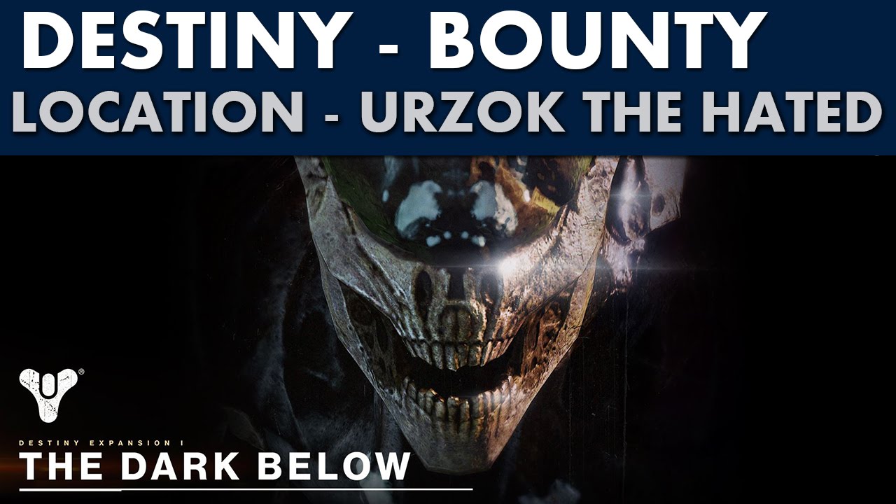 Destiny The Dark Below - Urzok the Hated Location - Gather Their Suffering Bounty