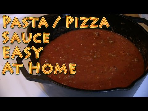 Pasta Pizza Sauce at Home EASY and Delicious