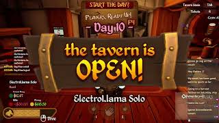 Solo Hard Mode, Day 1-3 and Day 10 - Bronzebeard's Tavern
