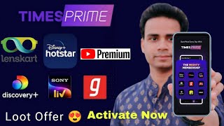 Times Prime Membership  | 20+ Subscriptions & 40+ Brand offers | Get upto Rs 500 OFF