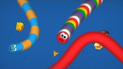 Worms Zone .io Mobile Gameplay Walkthrough Part 10 (Android/iOS) - WormsZone.io