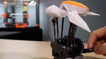 Flying Sea Turtle - 3D Printed Automata - Thingiverse Print Highlight